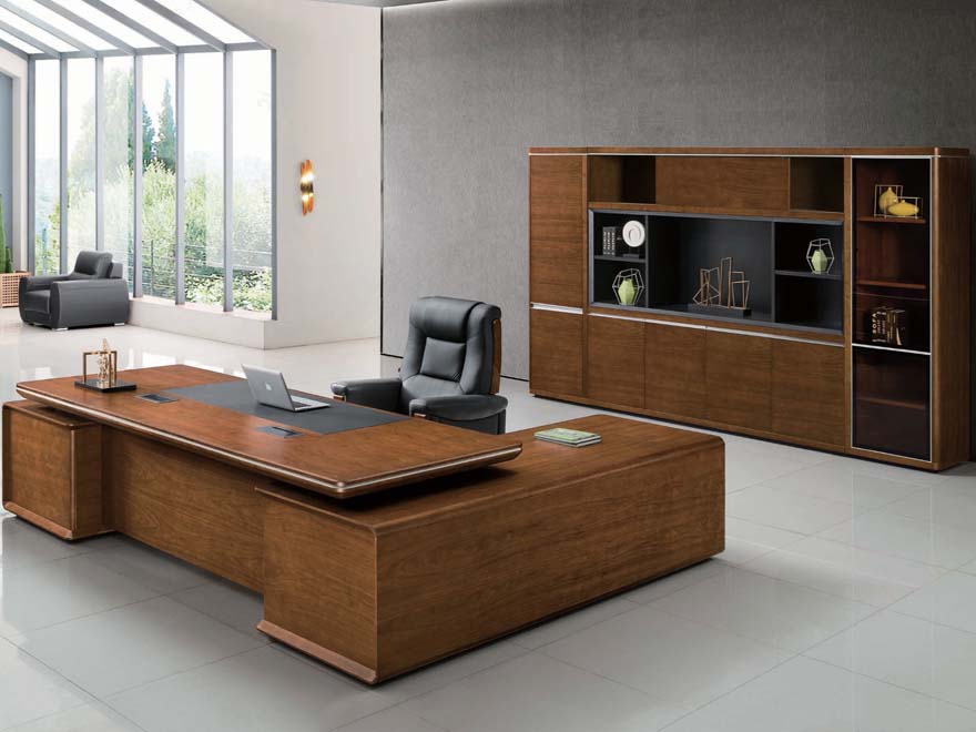 2021越尚實木貼皮班臺