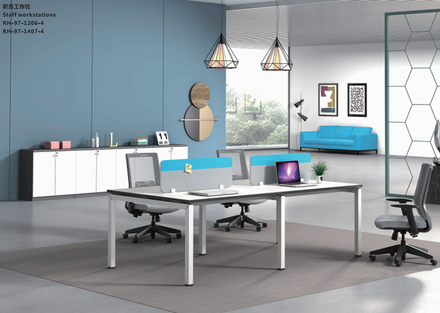 開放辦公區(qū)員工位01