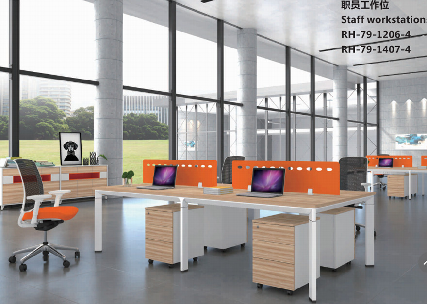 開放辦公區(qū)員工位07