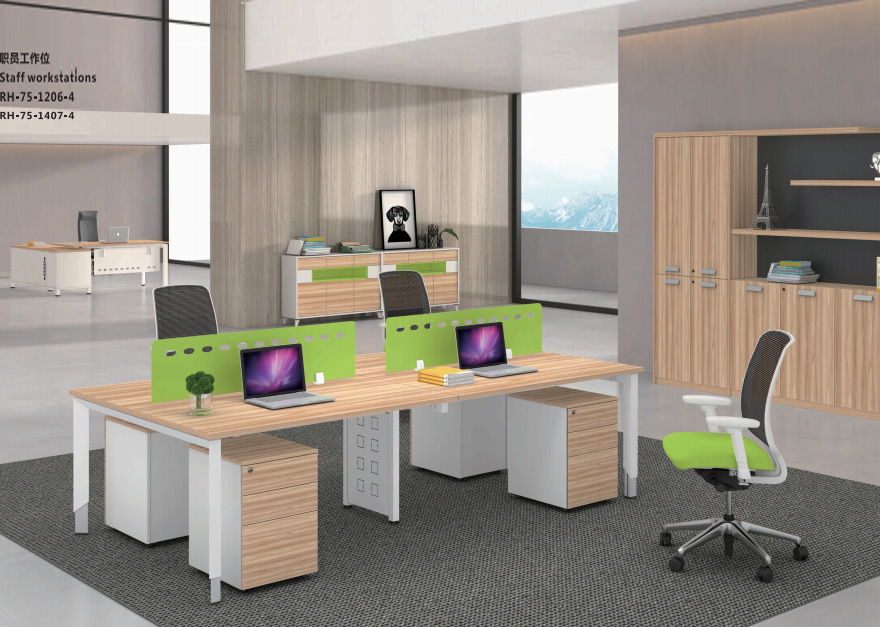 開放辦公區(qū)員工位10