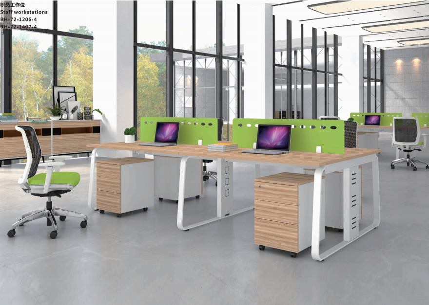 開放辦公區(qū)員工位12