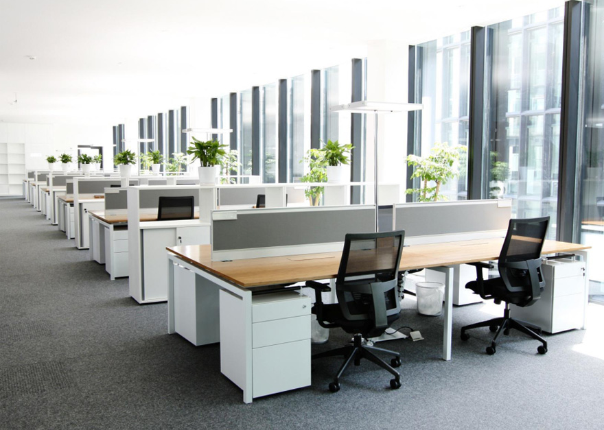 開(kāi)放辦公區(qū)員工位15