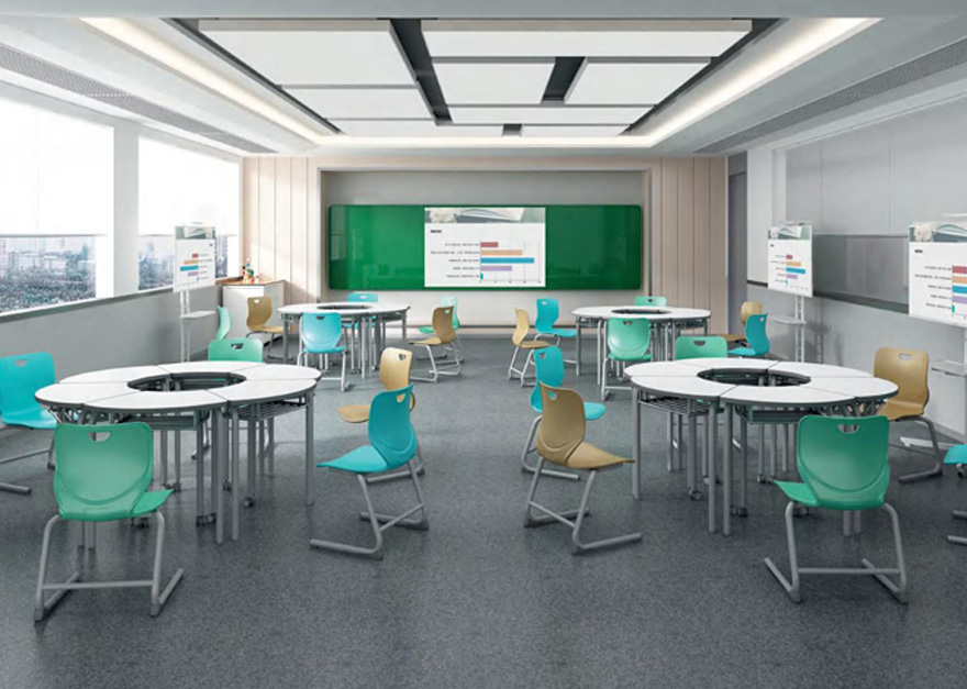 多功能組合課桌椅海王星系列