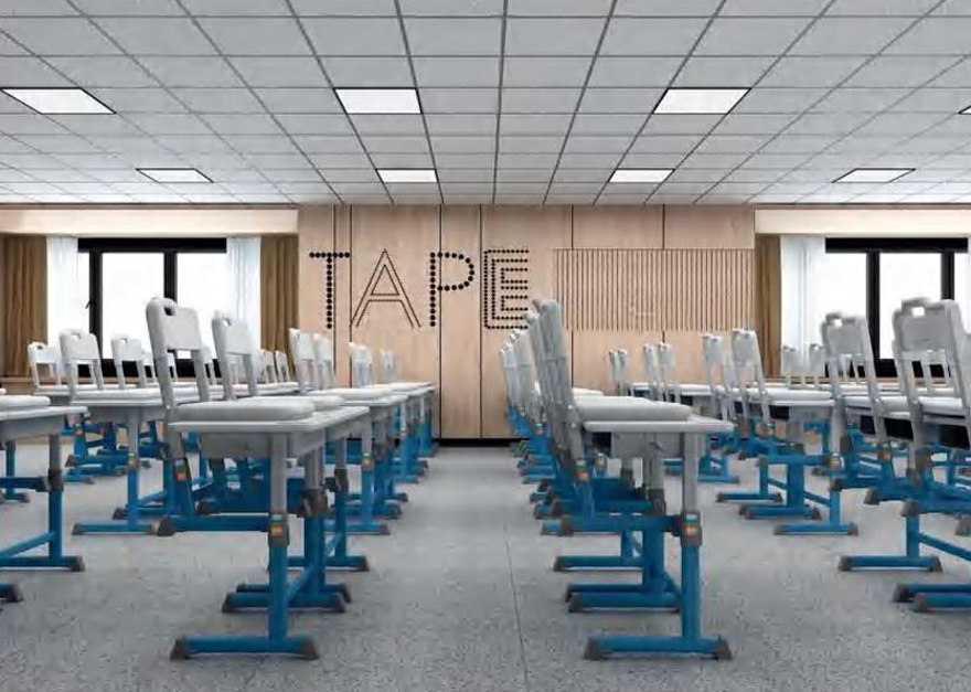 多功能單人課桌椅木星系列