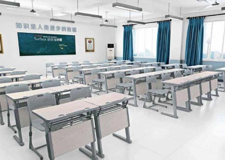 教室單人課桌椅-哈維Harvey系列