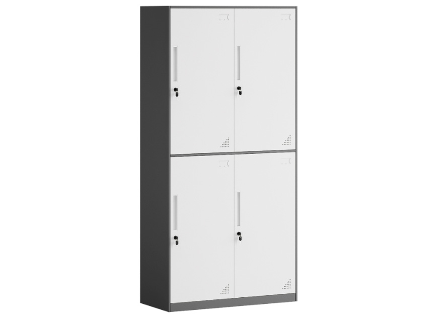 【套色】通體四門更衣柜