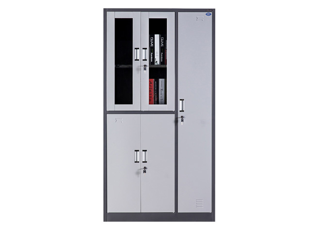 【套色】玻璃更衣柜