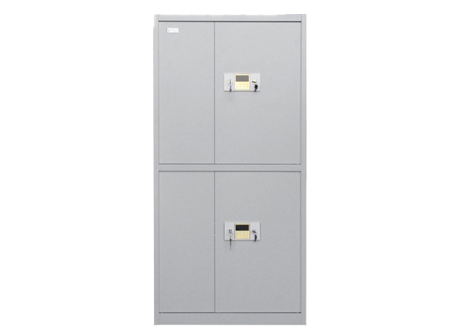 顯示鎖通雙節保密柜（白色鎖）