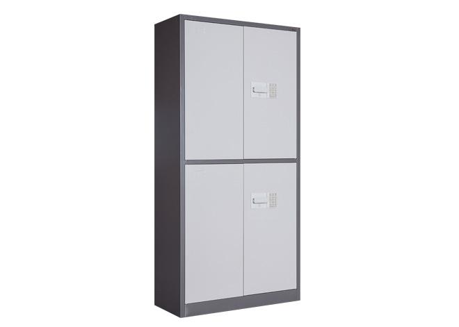 【套色】雙節電子保密柜