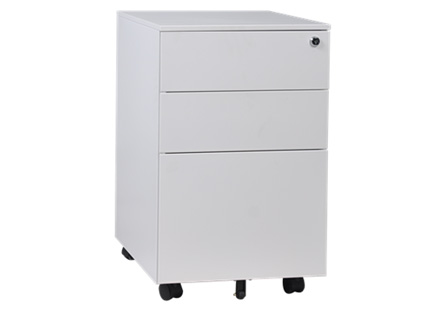 【白色】三抽活動(dòng)柜