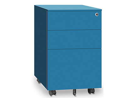 三抽活動(dòng)柜-藍(lán)色